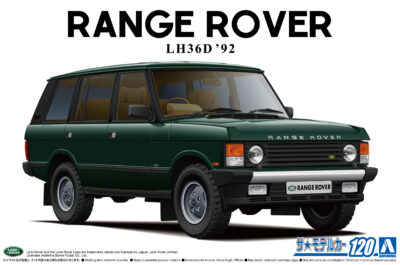 1:24 Scale Aoshima Range Rover LH36D Classic 1992 Model Kit