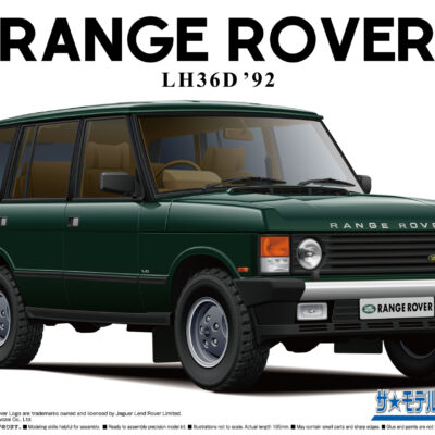 1:24 Scale Aoshima Range Rover LH36D Classic 1992 Model Kit