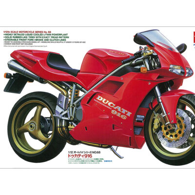 1:12 scale Tamiya Ducati 916 Bike Model Kit