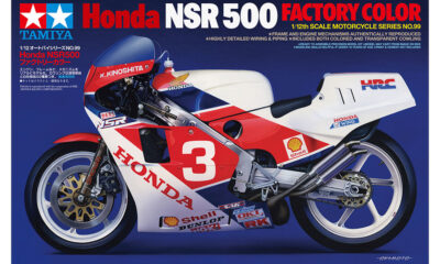 1:12 Scale Tamiya Honda NSR 500 Factory Colour Model Bike Kit