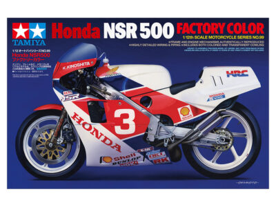 1:12 Scale Tamiya Honda NSR 500 Factory Colour Model Bike Kit
