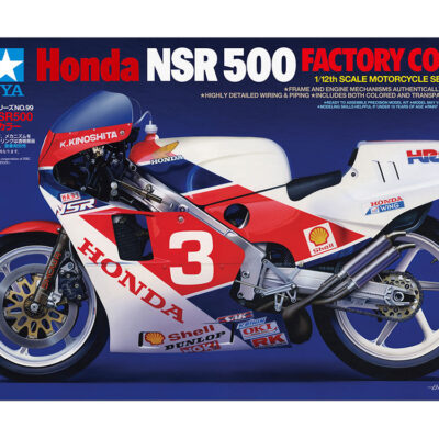 1:12 Scale Tamiya Honda NSR 500 Factory Colour Model Bike Kit