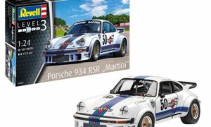 1:24 Scale Revell Porsche 934 911 RSR Martini Version Model Car Kit #1265P