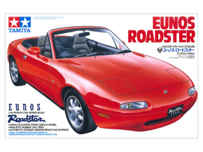 1:24 Scale Tamiya Mazda MX5 Eunos Roadster Mk1 Model Kit