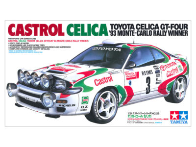 1:24 Scale Tamiya Toyota Castrol Celica 1993 WRC Model Kit