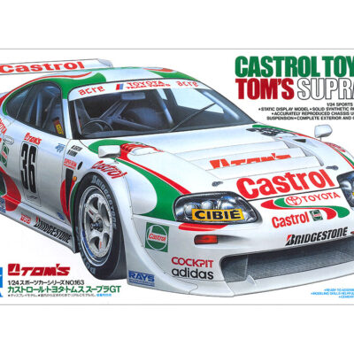 1:24 Scale Tamiya Castrol Toyota Tom's Supra GT Model Kit