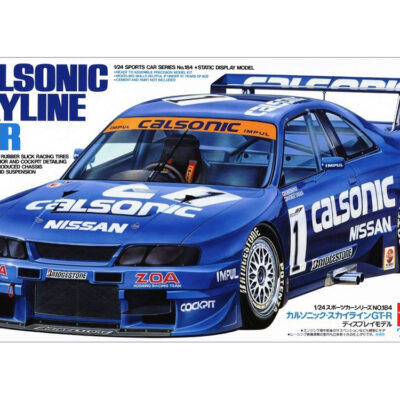 1:24 Scale Tamiya Nissan Skyline R33 GTR Calsonic JGTC Race Car Model Kit