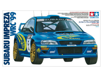1:24 Scale Tamiya Subaru Impreza WRC '99 Model Kit