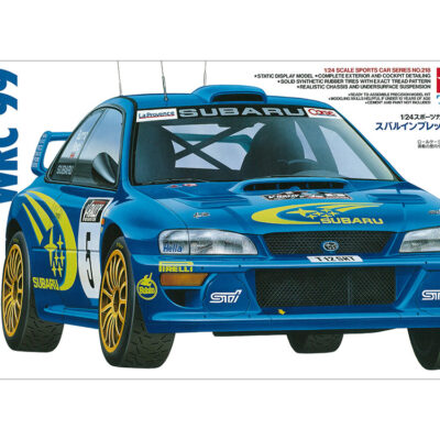 1:24 Scale Tamiya Subaru Impreza WRC '99 Model Kit