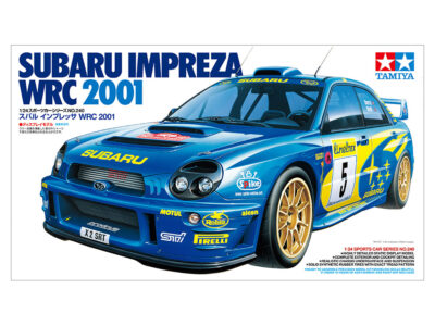 1:24 Scale Tamiya Subaru Impreza WRC 2001 Rally Car Model Kit