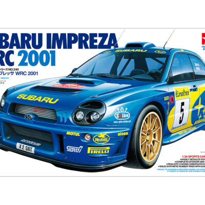 1:24 Scale Tamiya Subaru Impreza WRC 2001 Rally Car Model Kit