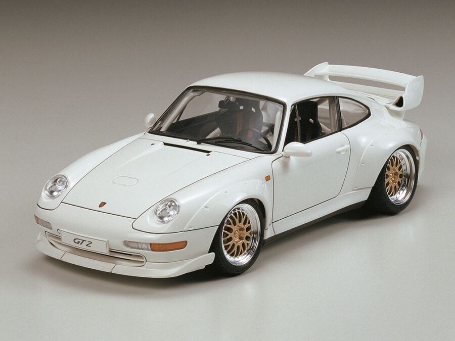 1:24 Scale Tamiya Porsche 911 GT2 Road Version Model Kit - Image 2