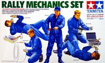 1:24 Scale Tamiya Rally / Race Mechanics Scene Set Model Kit