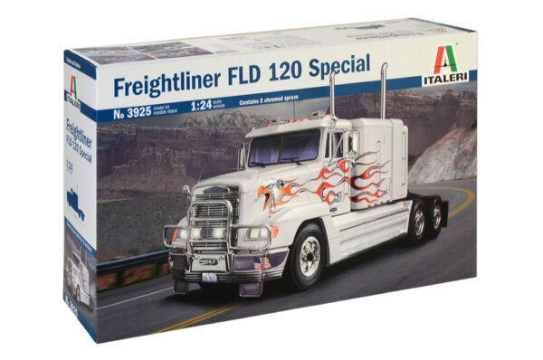 1:24 Scale Italeri Freightliner FLD 120 Model Truck Kit #1513