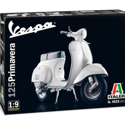 1:9 Scale Italeri Vespa Primavera 125 Scooter Model Kit