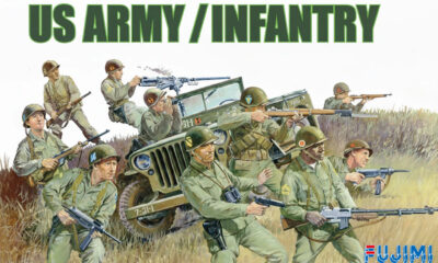 1:76 Scale Fujimi US Army Infantry Set