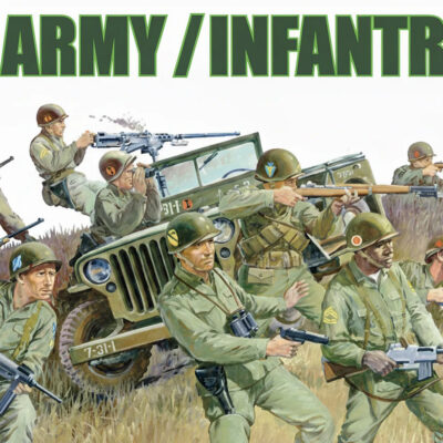 1:76 scale Fujimi US Army Infantry Set