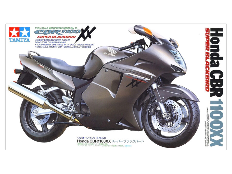 1:12 Scale Tamiya Honda CBR 1100XX S.Blackbird Bike Model Kit