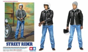 1:12 Scale Tamiya Street Rider Figure For all 1:12 Bike Model Kits #1271