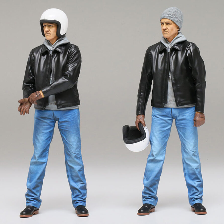 1:12 Scale Tamiya Street Rider Figure For all 1:12 Bike Model Kits - Image 2