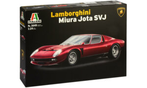 1:24 Scale Lamborghini Miura Jota Model Car Kit #1254P