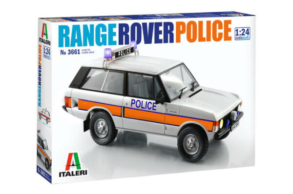 1:24 Scale Italeri Range Rover Police Version Model Kit