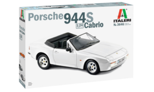 1:24 Scale Italeri Porsche 944 S Cabriolet Convertible Model Kit #1227P
