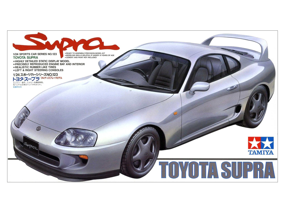RCタミヤauスープラ36号車2023ボディ