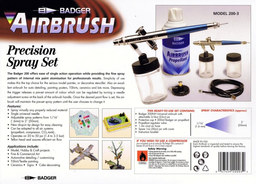Badger Precision Airbrush Spray Set - Image 4