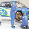 1:24 Scale Rally / Race Mechanics Scene Set Model Kit #1236