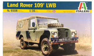 1:35 Scale Land Rover 109 LWB Army Model Kit #1255p