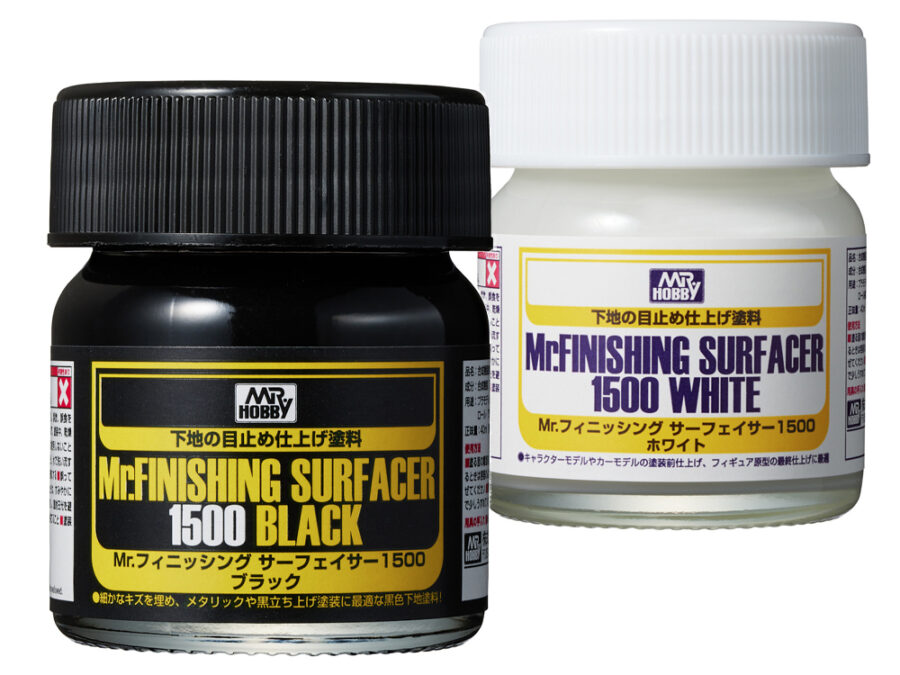 Mr.Hobby Surfacer 1000/1500 40ml Jar - By Hand/Airbrush