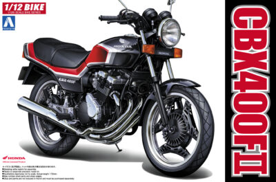 1:12 Scale Aoshima Honda CBX400F II Bike Model Kit