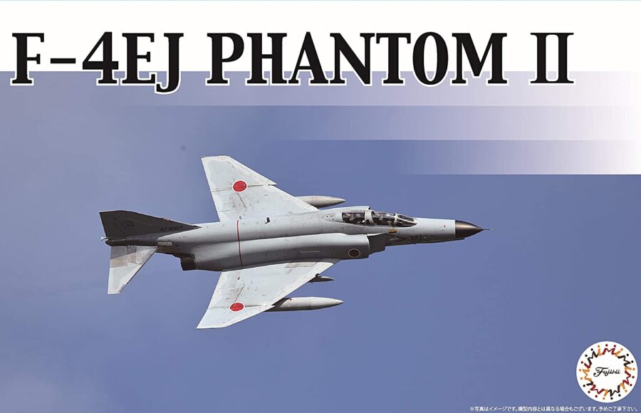 1:72 Scale Fujimi Japanese JGSDF F-4EJ Phantom II Fighter Plane Model Kit