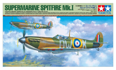 1:48 Scale Tamiya Supermarine Spitfire MK.1 Model Kit
