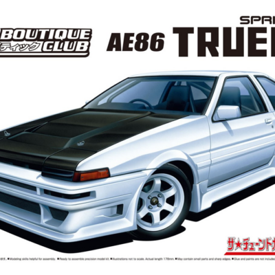 1:24 Scale Aoshima Car Boutique Club Toyota AE86 Trueno Car Model Kit