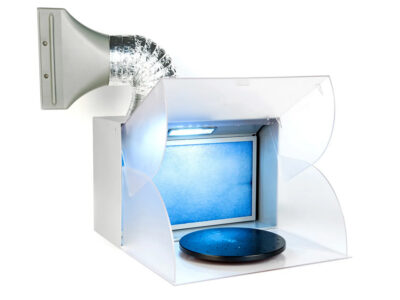 Hyper Desktop Paint Spraying Booth with Extractor