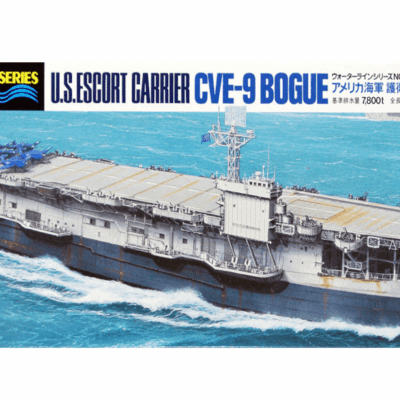 1:700 Scale Tamiya US Escort Carrier CVE-9 Bogue Ship Model Kit