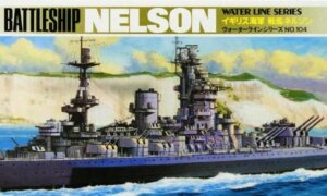 1:700 Scale Tamiya HMS Nelson Battleship Model Kit  #1441