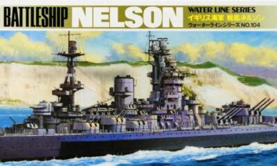 1:700 Scale Tamiya HMS Nelson Battleship Model Kit