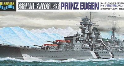 1:700 Scale Tamiya Prinz Eugen German Heavy Cruiser Ship Model Kit