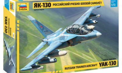 1:72 Scale Zvezda YAK 130 Plane Model Kit