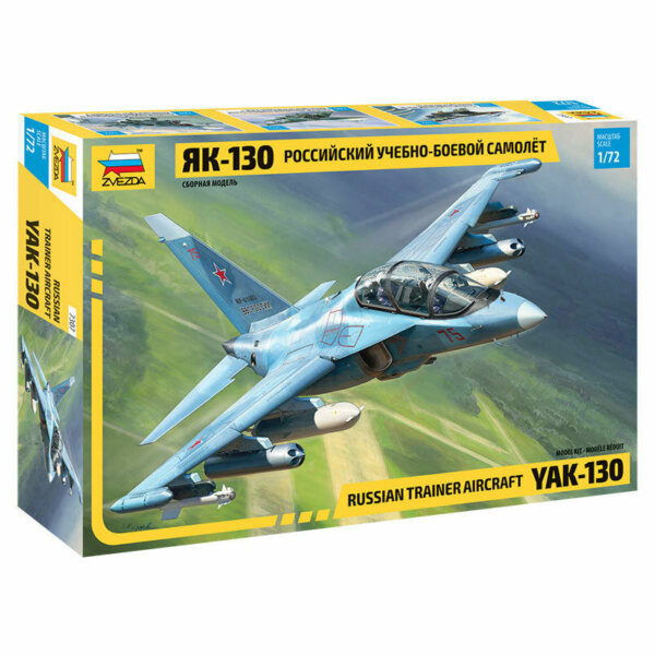 1:72 Scale Zvezda YAK 130 Plane Model Kit