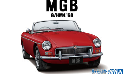 1:24 Scale Aoshima MG MGB G/HM4 MK2 Roadster 1968 Model Kit