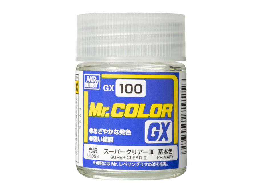 Mr Hobby Super Clear III Top Coat Lacquer Paint - Gloss