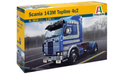 1:24 Scale Italeri Scania 143M Topline Truck Model Kit