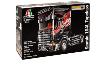 1:24 Scale Italeri Scania 164L Topclass Truck Model Kit