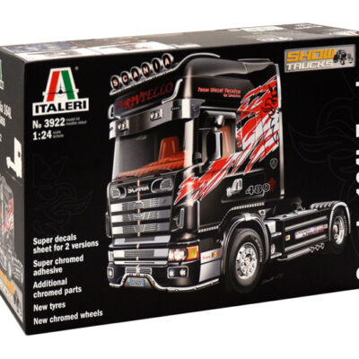 1:24 Scale Italeri Scania 164L Topclass Truck Model Kit
