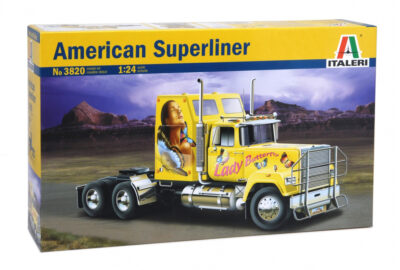 1:24 Scale Italeri American Superliner Truck Model Kit