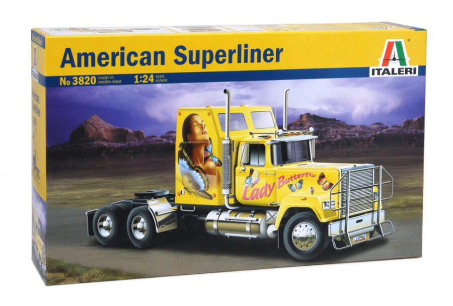 1:24 Scale Italeri American Superliner Truck Model Kit